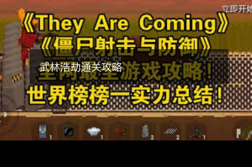 武林浩劫通关攻略